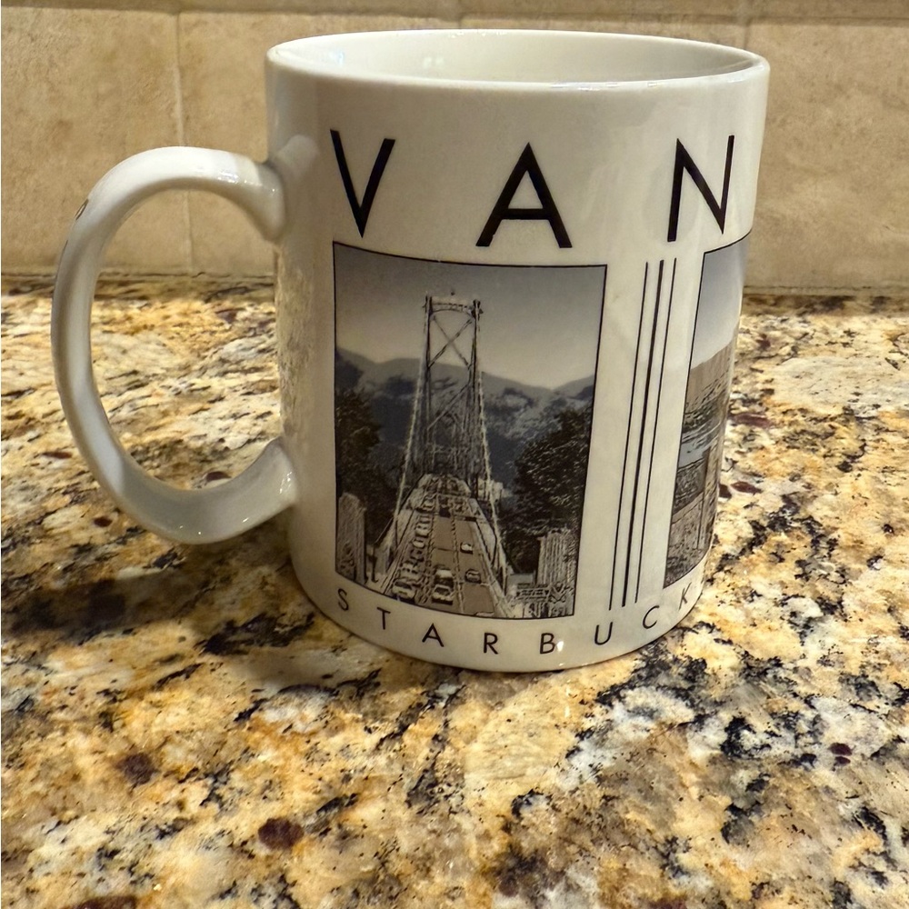 Starbucks Vancouver White Large Mug